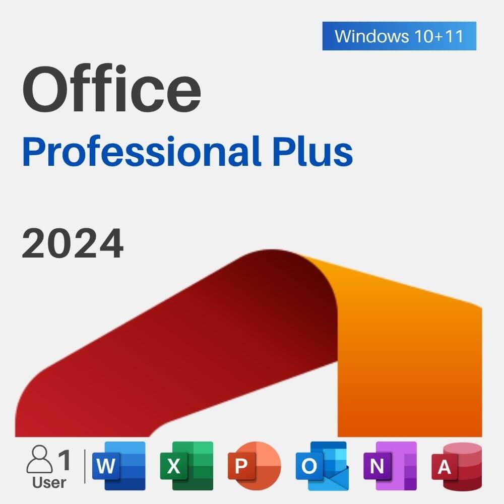 Office 2024 Professional Plus — Accesso a Vita alle App Office Premium per un PC Windows