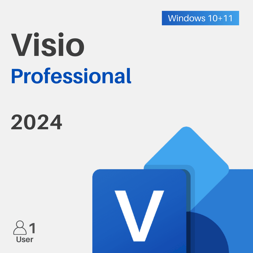 Visio 2024 Professional for 1 PC (Digital Delivery, Lifetime Access)