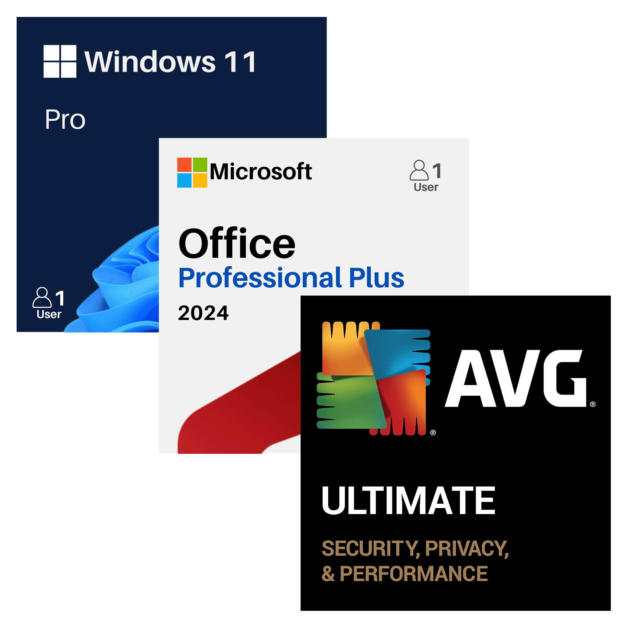 Office 2024 Professional Plus + Windows 11 Pro + AVG Ultimate โ Pacchetto